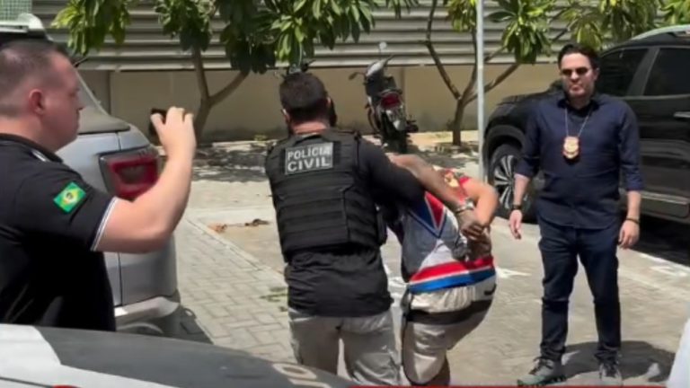 Polícia Civil prende indivíduo suspeito nas mortes dos alunos da escola Estadual Luiz Felipe em Sobral