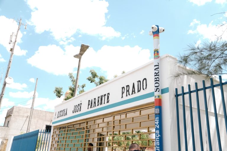 Após ocorrência criminal, escola municipal de Sobral inicia monitoramento com sistema piloto de segurança inteligente nesta sexta-feira, 03